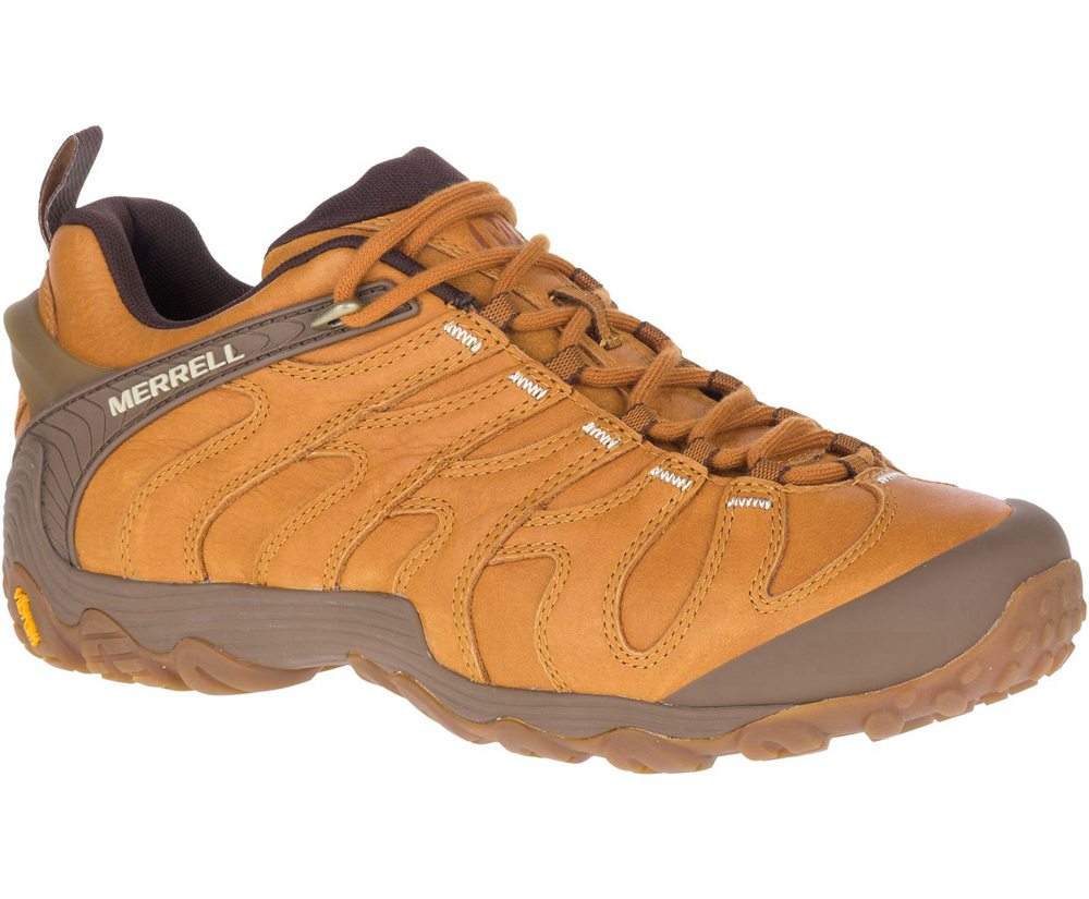 Merrell Sneakers Brown - Cham 7 Slam Luna Leather - Mens 72WGPZTCR